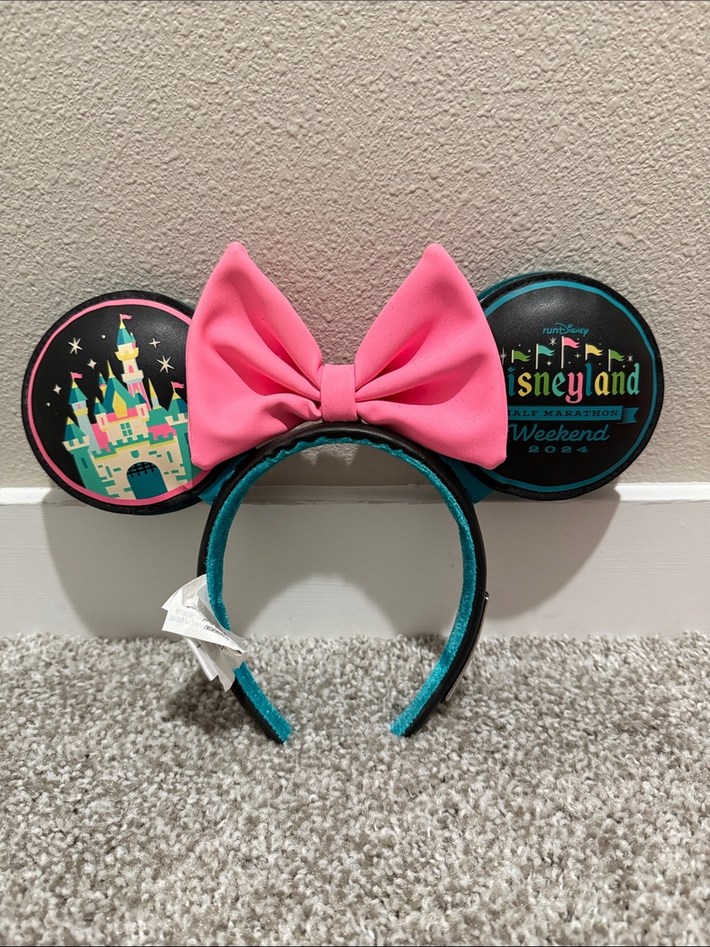 Limited Edition Disneyland Half Marathon Weekend 2024 Ear Headband